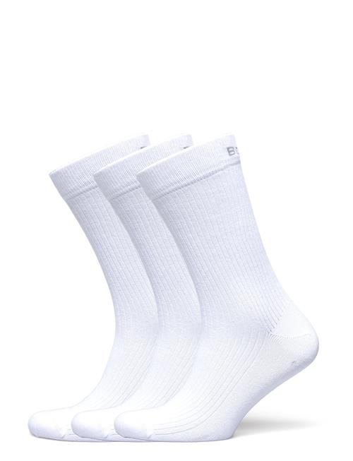 Core Ankle Rib Sock 3P Björn Borg White