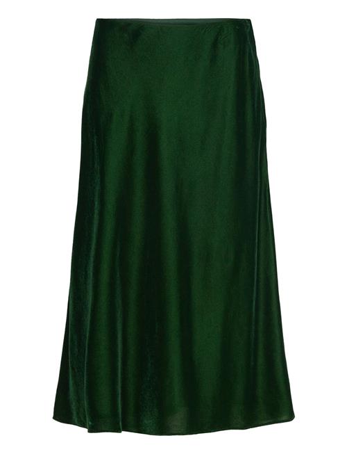 Velvet A-Line Skirt Lauren Ralph Lauren Green