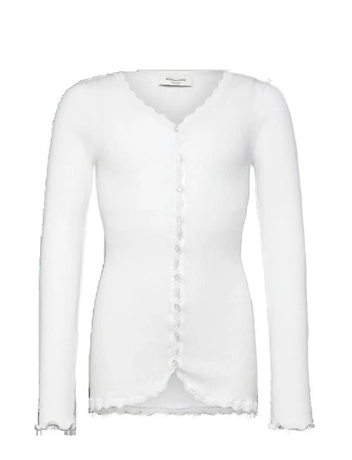 Rkbalta Ls Cardigan W/ Lace Rosemunde Kids White