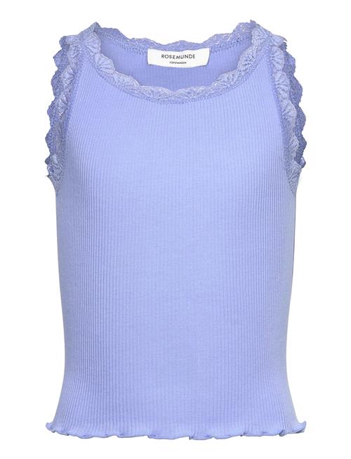 Rkbalta Modal Sl Short Lace Top Rosemunde Kids Blue