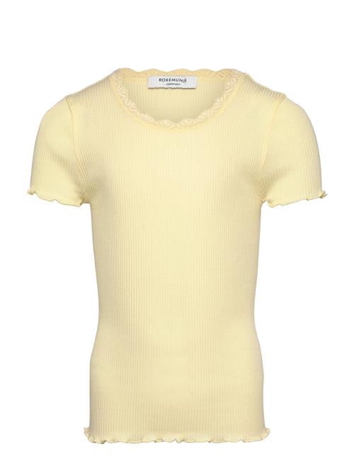 Rkbalta Ss Regular Lace T-Shirt Rosemunde Kids Yellow