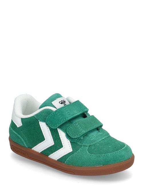 Victory Suede Ii Infant Hummel Green