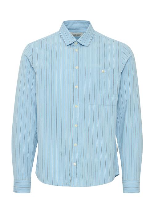 Cffreddi Ls Small Striped Shirt Casual Friday Blue