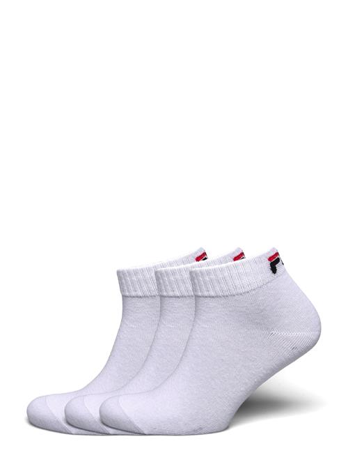 Fila 3Pk Quarter Plain Socks FILA Socks White