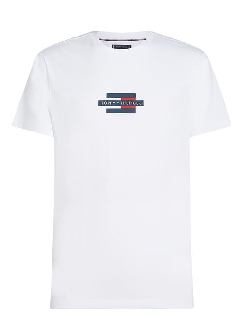 Flag Box Tee Tommy Hilfiger White