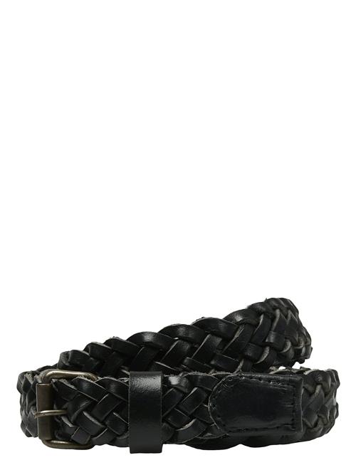 Jack & Jones Jacnate Braided Leather Belt Jack & J S Black