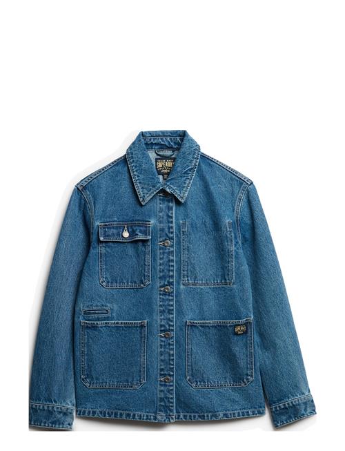 Denim Chore Jacket Superdry Blue