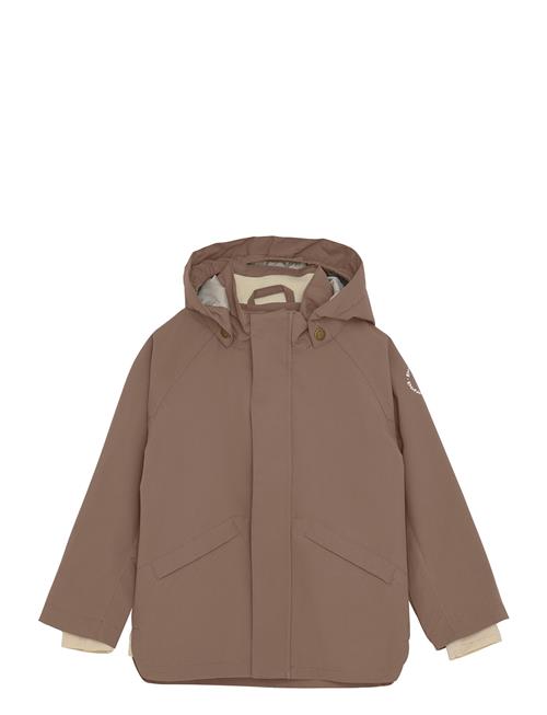 Jacket Solid En Fant Brown