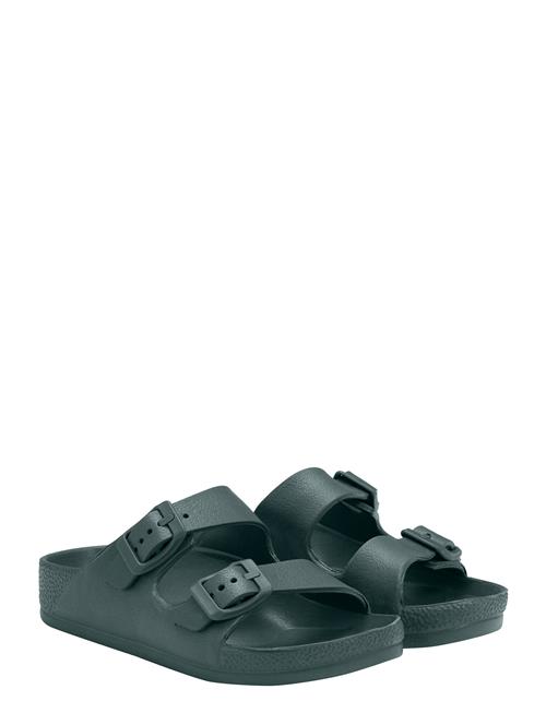 Sandals W. Buckles Color Kids Green