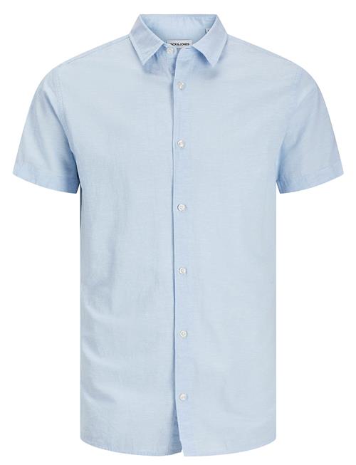 Jack & Jones Jjbreeze Linen Blend Shirt Ss Sn Jnr Jack & J S Blue