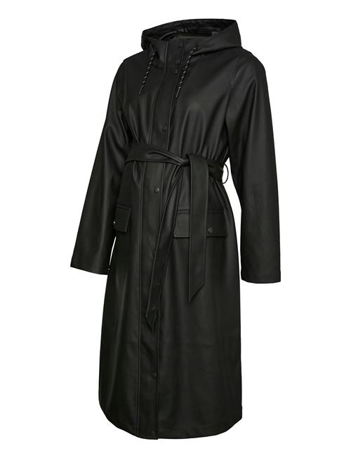 Vmmmalou Coated Coat Vero Moda Maternity Black