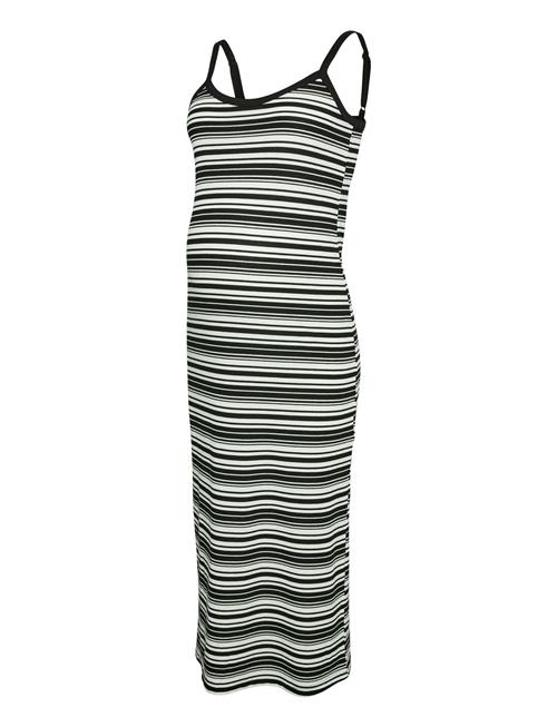 Mlsarafina Strap Jrs Midi Dress Mamalicious Black