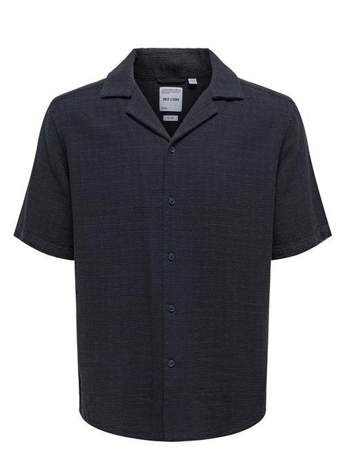 Onslatham Reg Resort Lin Struc 0257 Noos ONLY & SONS Navy