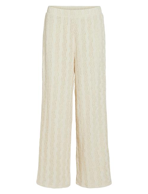 Vilumena Hw Wide Pants Vila Beige