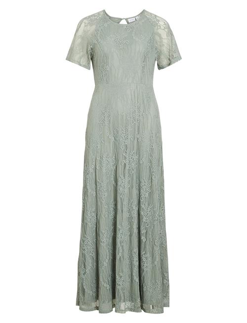 Vifemma S/S Lace Dress - Noos/Dc Vila Green