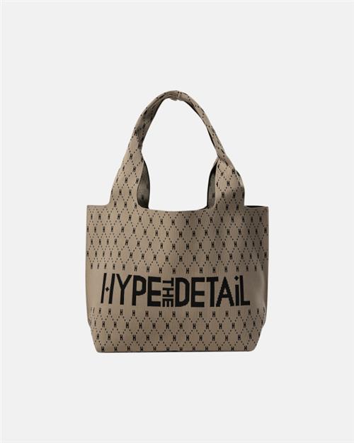 Skuldertaske "logo"  | 100 polyester | Sand