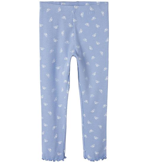 Name It Leggings - NmfVemia - Serenity/Butterflies