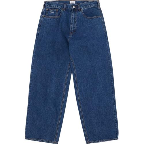 Obey Bigwig Baggy Denim 142010087-stn Jeans Denim