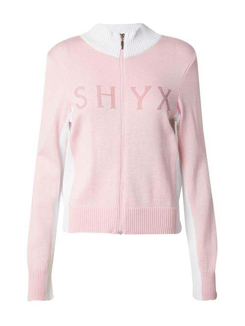 SHYX Cardigan  lyserød / hvid