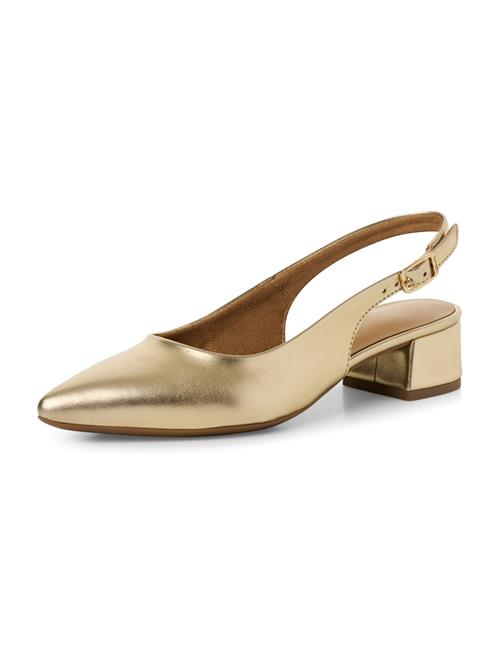 Tamaris Slingpumps  guld