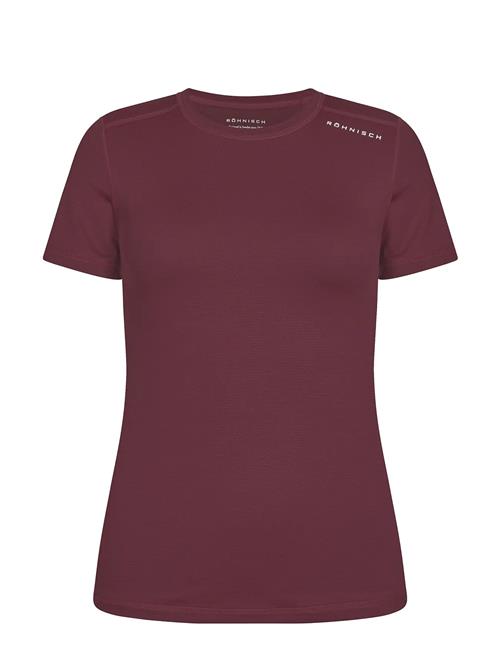 Jacquard Tee Röhnisch Burgundy