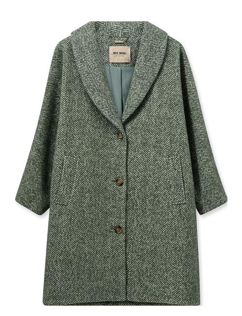 Mmadelaide Herringb Coat MOS MOSH Green