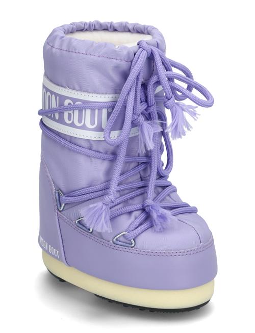 Mb Icon Nylon Moon Boot Purple