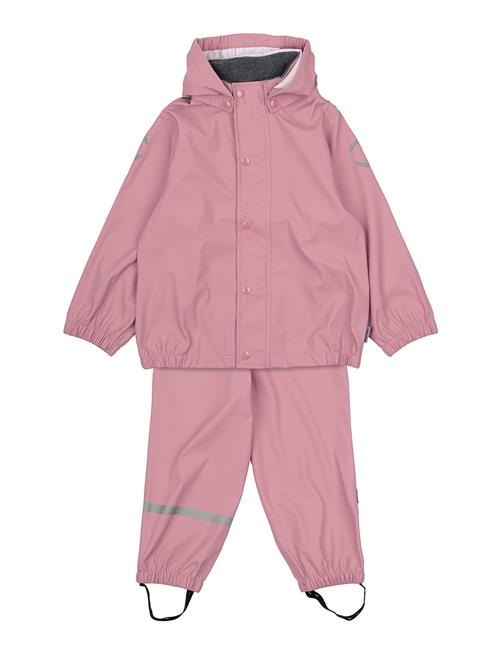 Pu Rain W. Susp. Recycled Mikk-line Pink