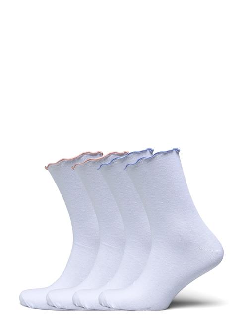 Rhatlanta Socks - 4-Pack Rosemunde White