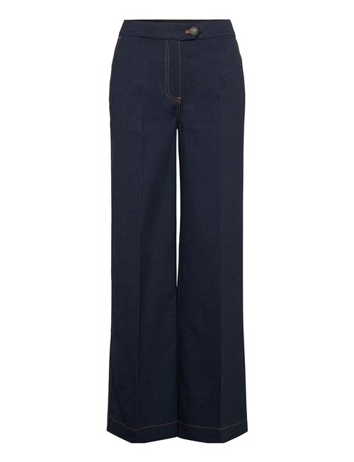 Petra Pants With Stitches - Petra F Coster Copenhagen Navy