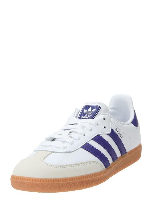 ADIDAS ORIGINALS Sneaker low 'Samba Og'  beige / mørkelilla / hvid