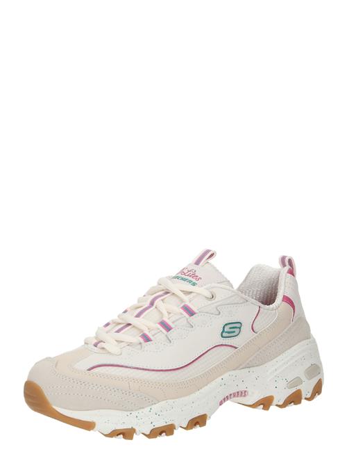 Se SKECHERS Sneaker low 'D'LITES'  creme / kit / grøn / pink ved About You