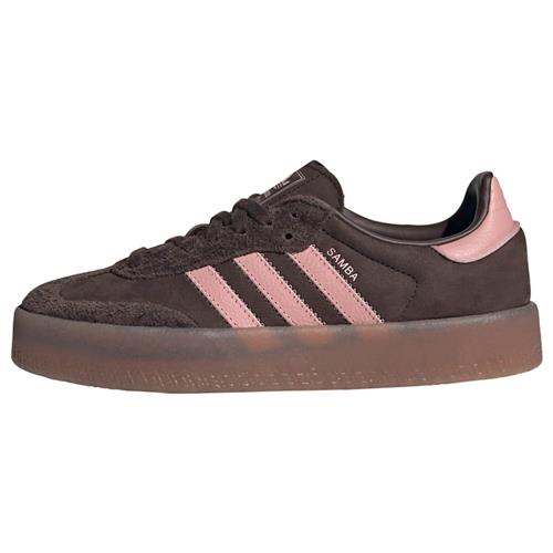 Se ADIDAS ORIGINALS Sneaker low 'Sambae'  mørkebrun / lyserød ved About You