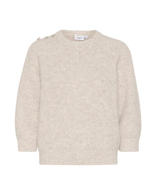 SAINT TROPEZ Pullover 'Xenya'  beige