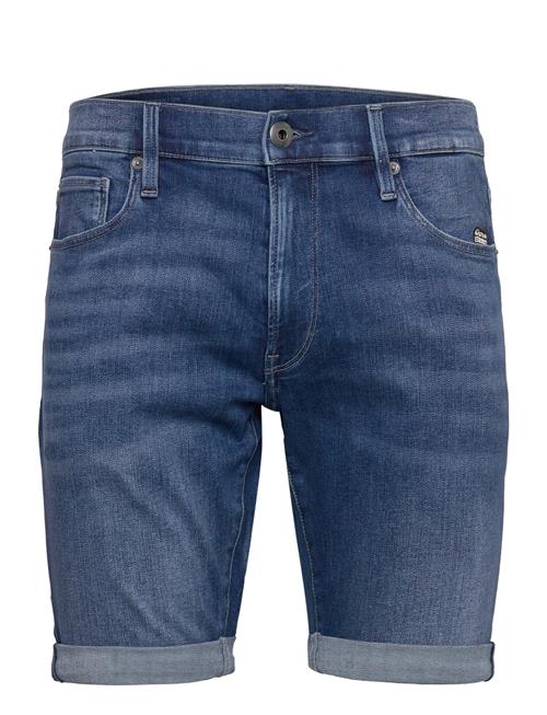 3301 Slim Short G-Star Blue