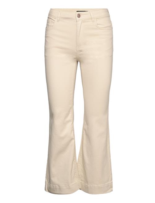 Nlftazza Twi Hw Bootcut Pant Noos LMTD Cream