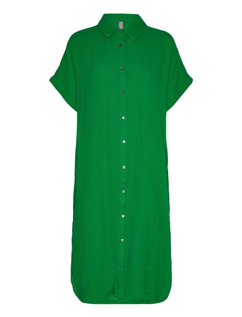 Cuelina Kaftan Dress Culture Green