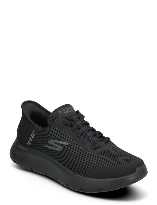 Mens Go Walk Flex - Hands Up - Slip-Ins Skechers Black