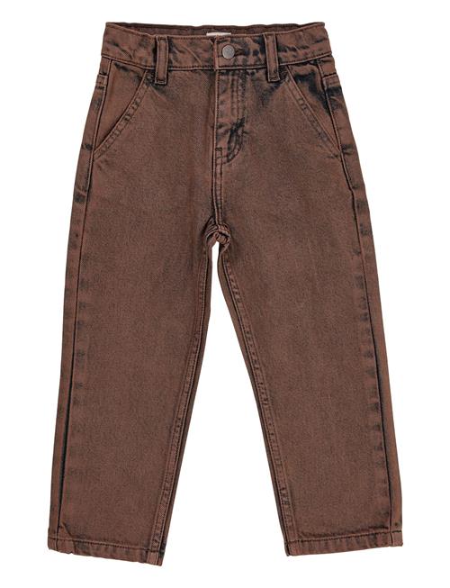 Organic Junior Jeans, Reugular Fit Copenhagen Colors Brown
