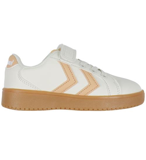 Hummel Sko - Derby Court Jr - Marshmallow