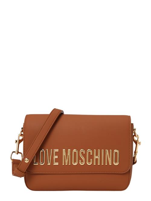 Love Moschino Skuldertaske  brun / guld