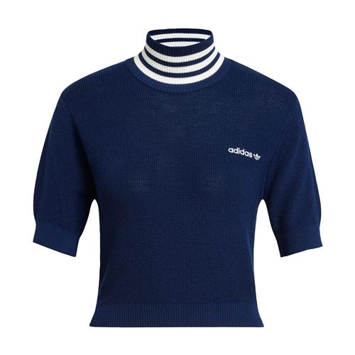 ADIDAS ORIGINALS Pullover 'Cropped'  navy / hvid