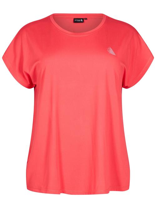 Active by Zizzi Funktionsbluse 'ABASIC'  pink