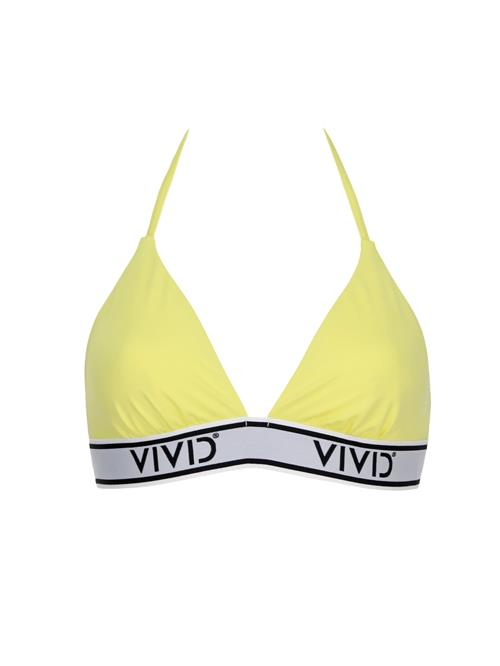 VIVID Bikinioverdel 'Mix&Match'  citron / sort / hvid