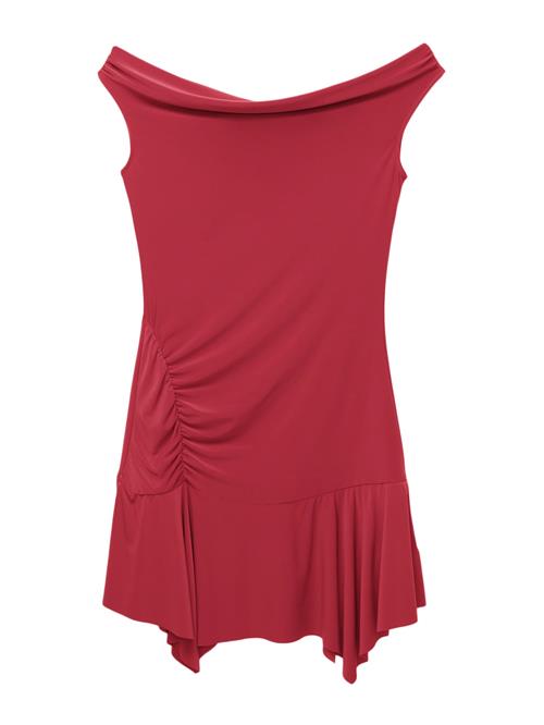 Pull&Bear Kjole  cranberry