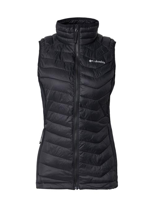 COLUMBIA Sportsvest 'Powder Pass II'  sort / hvid