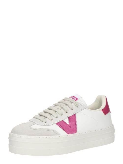 Se VICTORIA Sneaker low 'BARCELONA'  grå / fuchsia / hvid ved About You