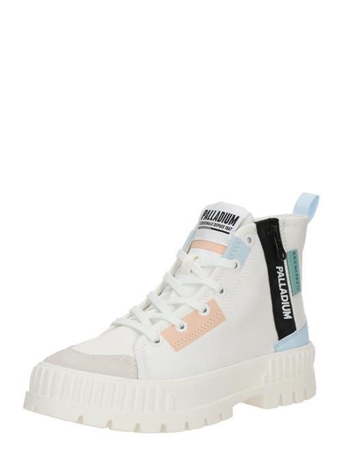 Palladium Sneaker high 'Pallashock Backzip 2'  beige / lyseblå / sort / hvid