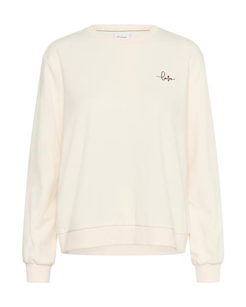 SAINT TROPEZ Sweatshirt 'JettiSZ'  uldhvid