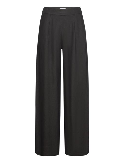 Vijolanda Hw Pleated Pants - Noos Vila Black